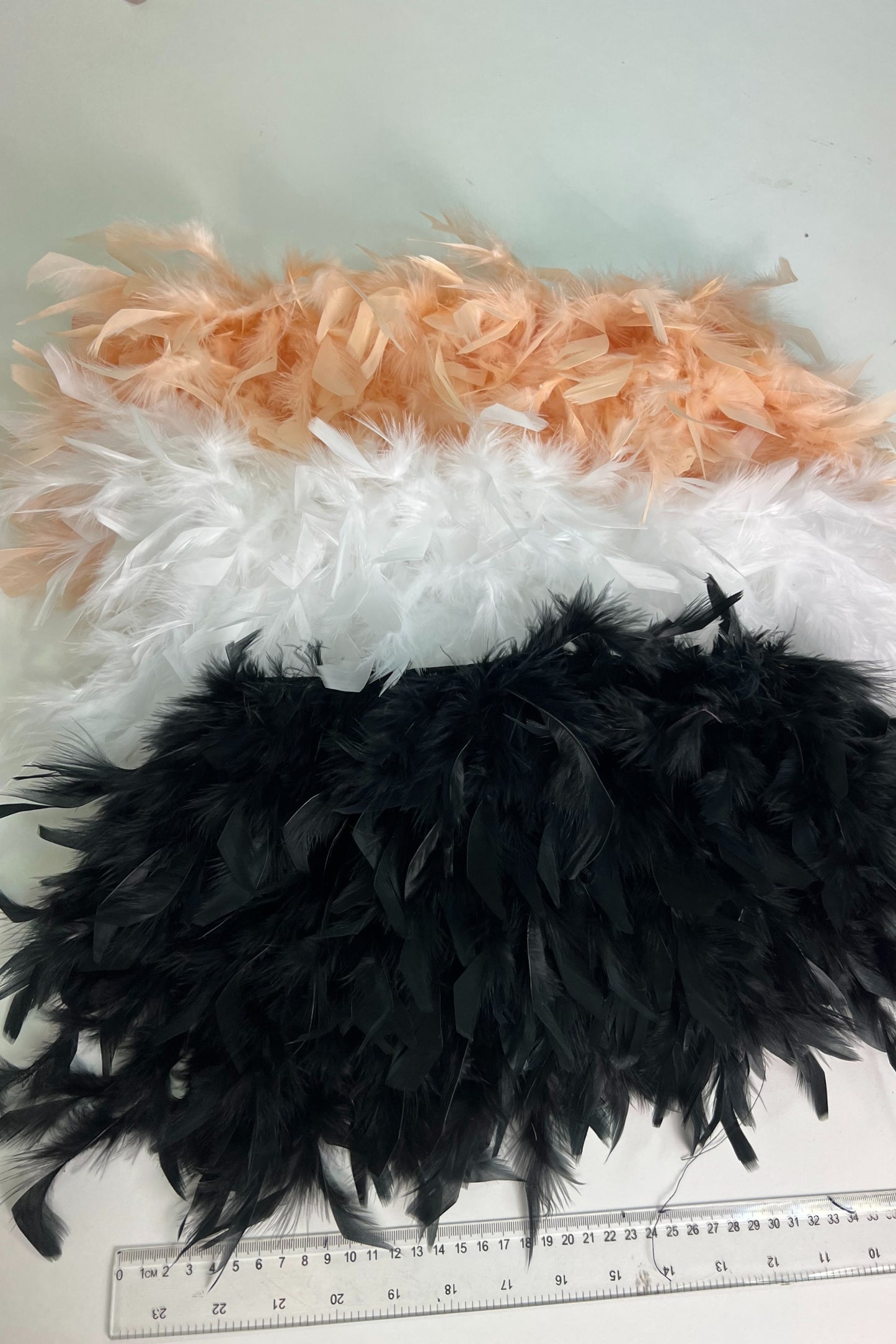 Fluffy feather top